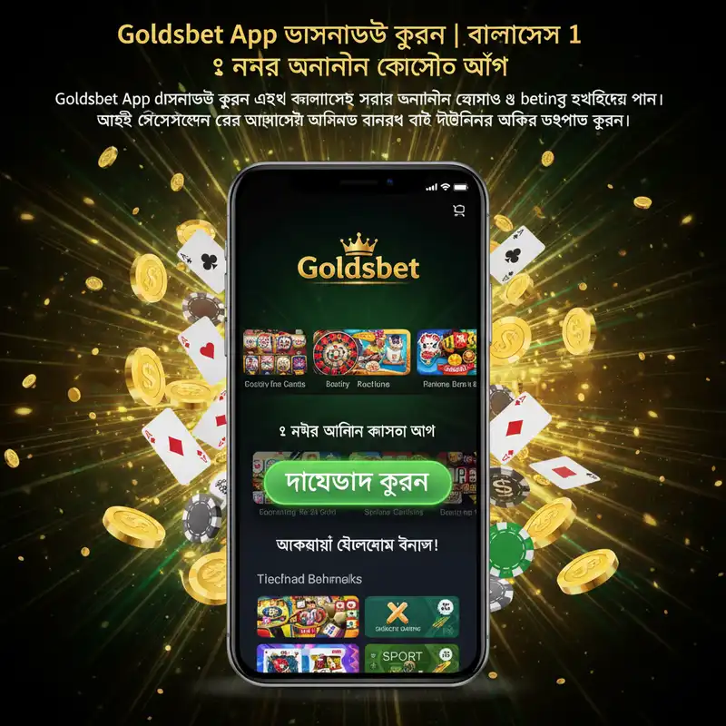 Goldsbet App ডাউনলোড এবং ক্যাসিনো গেম